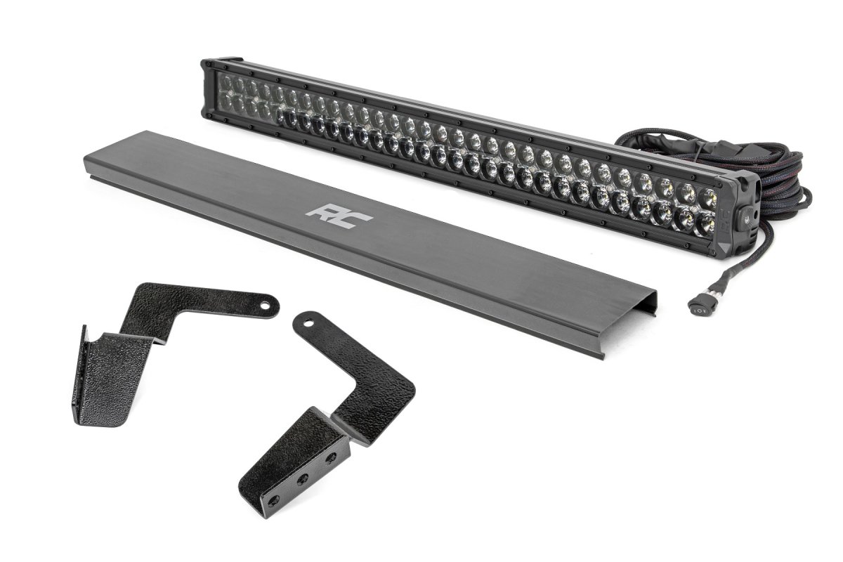 Toyota FJ Cruiser LED Light Kit - Bumper Mount - Rough Country - 30